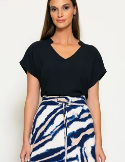 Batida maxi rok 2052 Blauw Sale