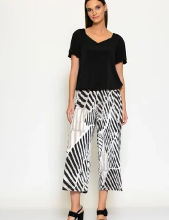Batida pantalons 2053 Zwart / Beige New