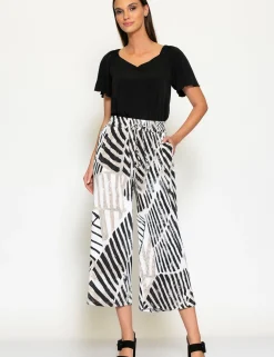 Batida pantalons 2053 Zwart / Beige New