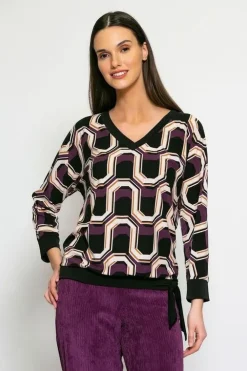 Batida t-shirts 1840 Paars Outlet