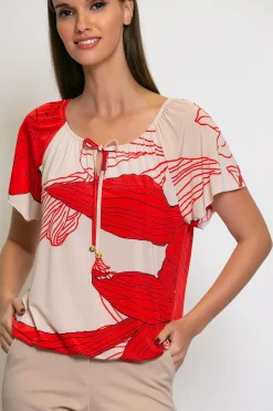 Batida t-shirts 1626 Rood Outlet