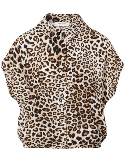Beaumont blouse BC41020251 Khaky beige Hot