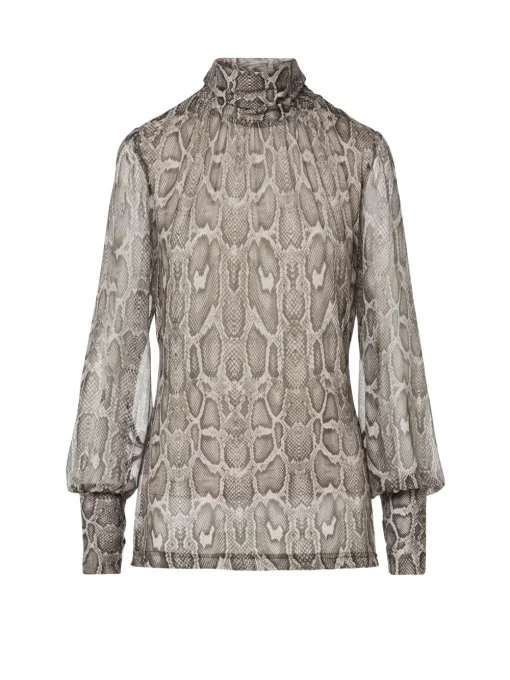 Beaumont blouse BC40220243 Khaky beige Discount
