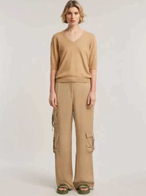 Beaumont broek BC08370241 Khaky beige Fashion