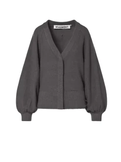 Beaumont gebreid vest BC83540243 Antraciet Hot