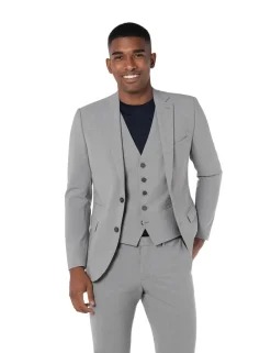 Benvenuto business colbert Super Slim Fit 403278422 Licht Grijs Fashion