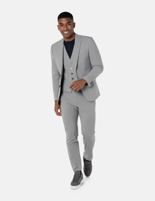 Benvenuto business colbert Super Slim Fit 403278422 Licht Grijs Fashion