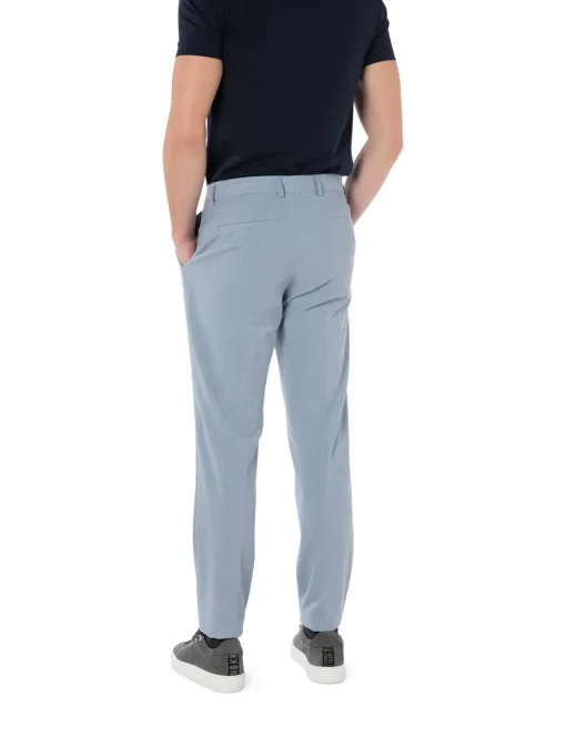 Benvenuto business pantalon Super Slim Fit 4032615250 Licht Blauw Outlet