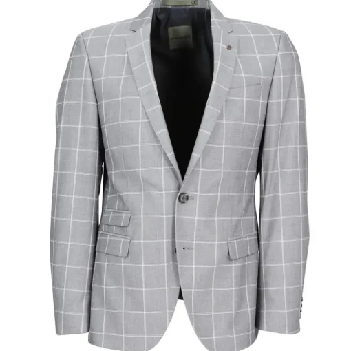 Benvenuto colbert Slim Fit 43291616240 Grijs New