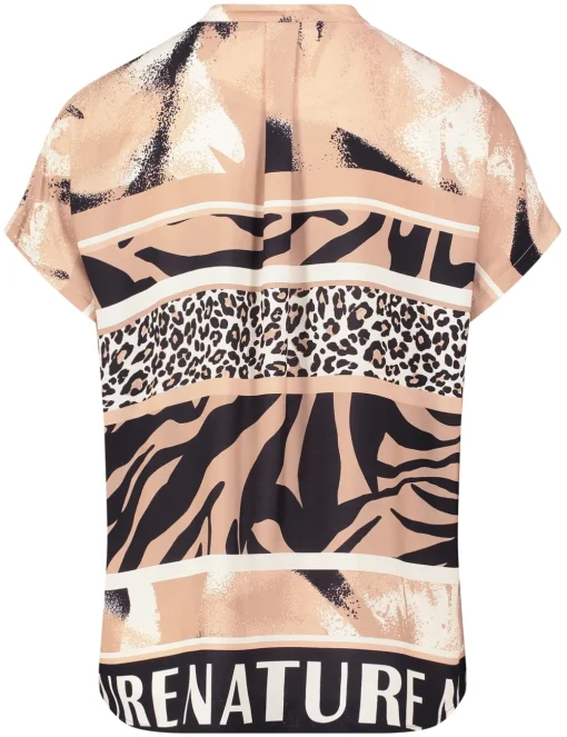 Betty Barclay blouse 8837-1407 Zwart / Beige Clearance