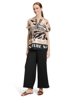Betty Barclay blouse 8837-1407 Zwart / Beige Clearance