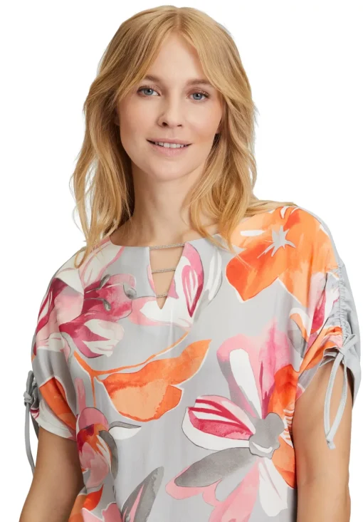 Betty Barclay blouse 241-20872578 Grijs Melange Clearance