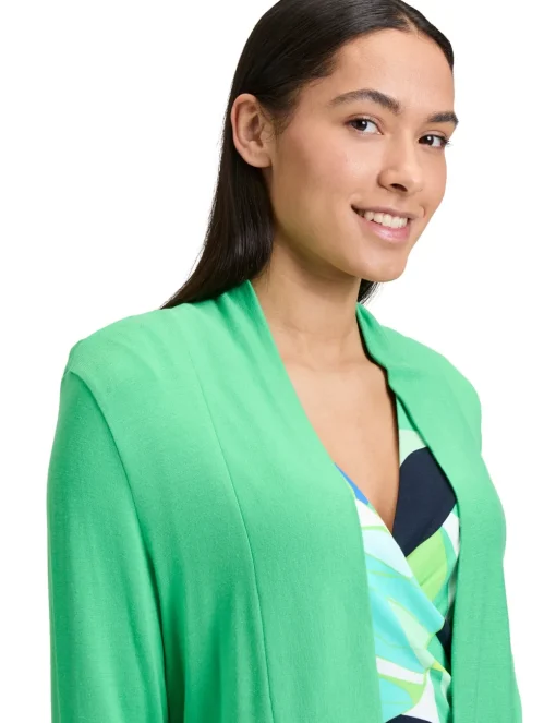 Betty Barclay gebreid vest 251-24661820 Licht Groen New