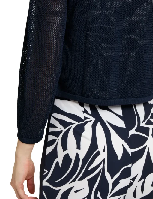 Betty Barclay gebreid vest 251-52461214 Licht Blauw New