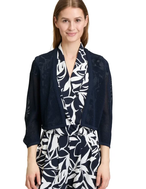 Betty Barclay gebreid vest 251-52461214 Licht Blauw New