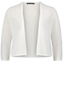 Betty Barclay gebreid vest 241-50842597 Wit Hot