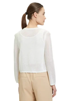 Betty Barclay gebreid vest 241-50842597 Wit Hot