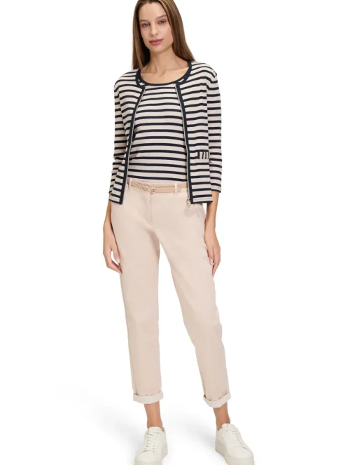 Betty Barclay gebreid vest 251-23711064 Khaky beige Discount