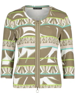 Betty Barclay gebreid vest 251-23941192 Licht Groen Hot