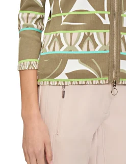 Betty Barclay gebreid vest 251-23941192 Licht Groen Hot