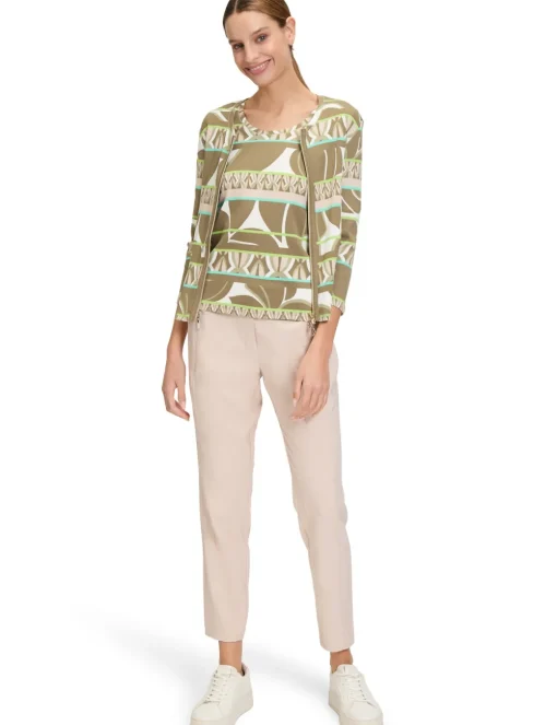 Betty Barclay gebreid vest 251-23941192 Licht Groen Hot