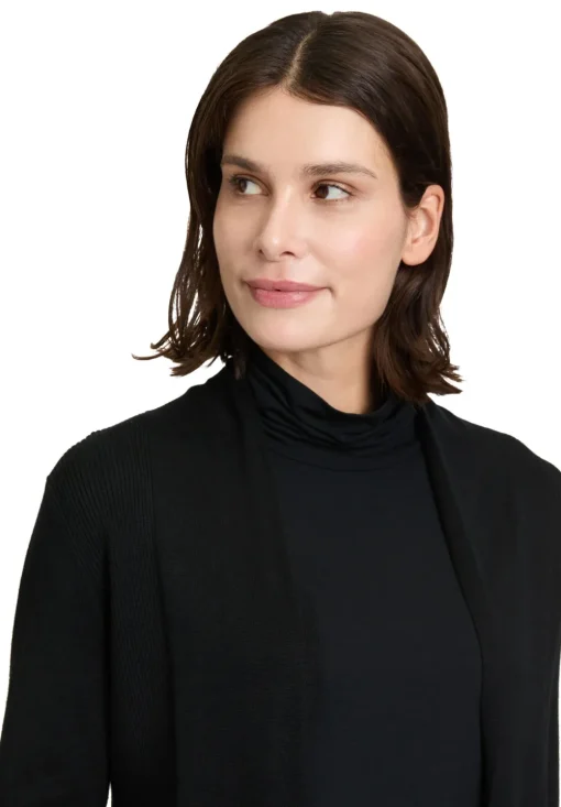 Betty Barclay gebreid vest 5109-1036 Zwart Fashion