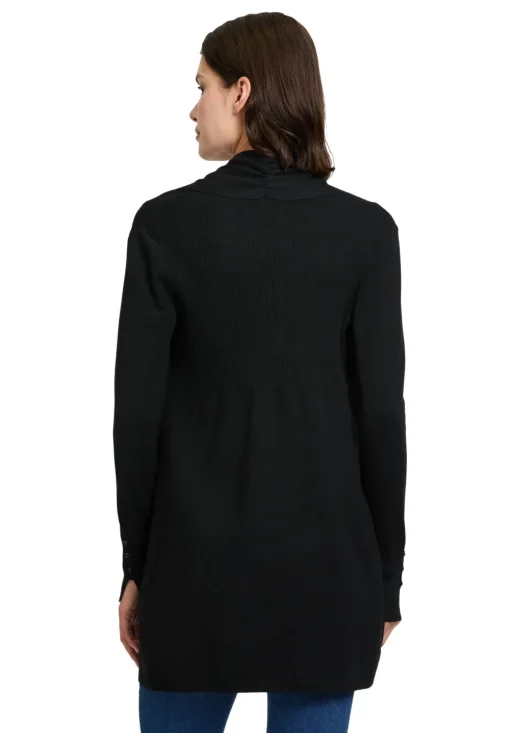 Betty Barclay gebreid vest 5109-1036 Zwart Fashion