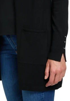 Betty Barclay gebreid vest 5109-1036 Zwart Fashion