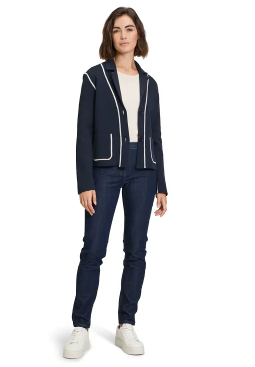 Betty Barclay gebreid vest 5126-2821 Marine New