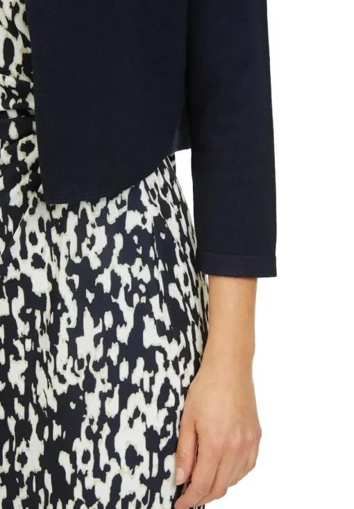 Betty Barclay gebreid vest 59341036 Donker Blauw Hot