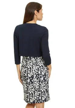 Betty Barclay gebreid vest 59341036 Donker Blauw Hot