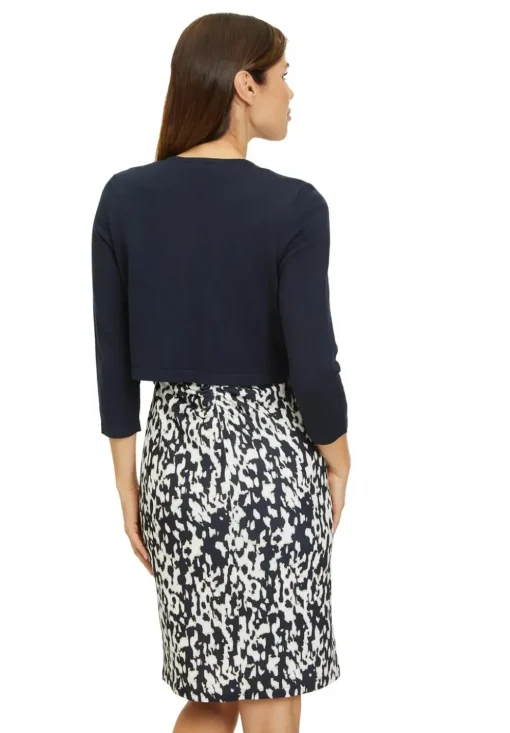 Betty Barclay gebreid vest 59341036 Donker Blauw Hot
