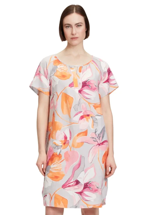 Betty Barclay jurk 241-15792545 Grijs Melange Clearance
