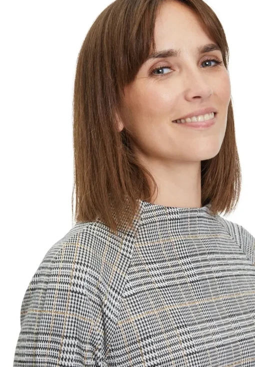 Betty Barclay jurk 1413-2145 Zwart / Beige New