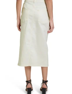 Betty Barclay midi rok 251-94031323 Wit Hot
