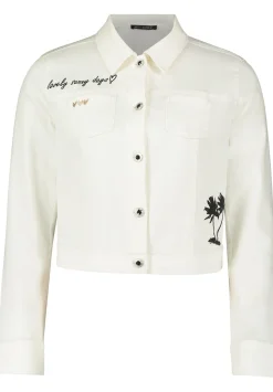 Betty Barclay spijkerjack 251-45451323 Wit Discount