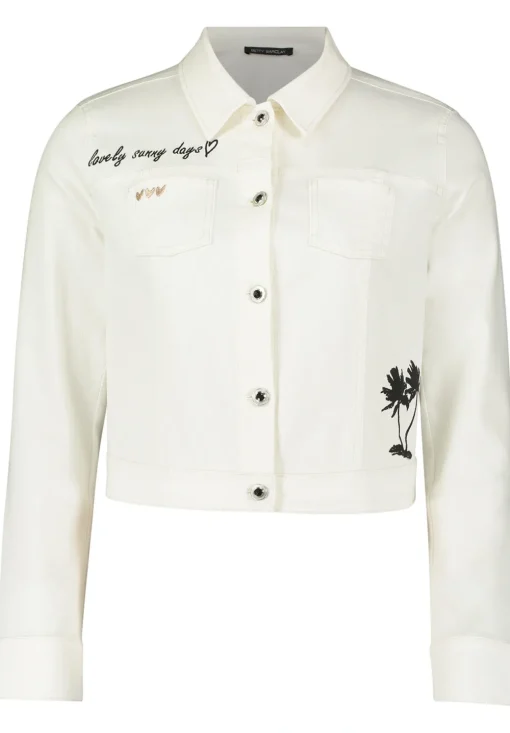 Betty Barclay spijkerjack 251-45451323 Wit Discount