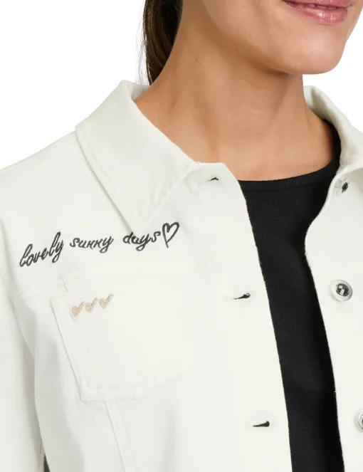 Betty Barclay spijkerjack 251-45451323 Wit Discount