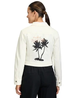 Betty Barclay spijkerjack 251-45451323 Wit Discount