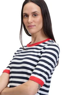 Betty Barclay trui 251-52301036 Wit/Blauw Sale
