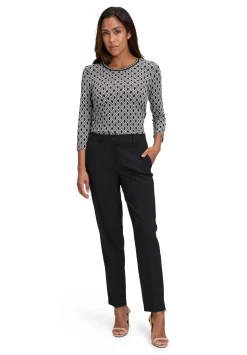 Betty Barclay t-shirts 2155-2763 Zwart / Wit Clearance