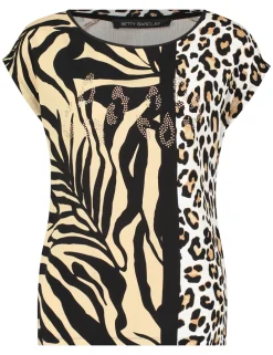 Betty Barclay t-shirts 251-24341273 Taupe Hot