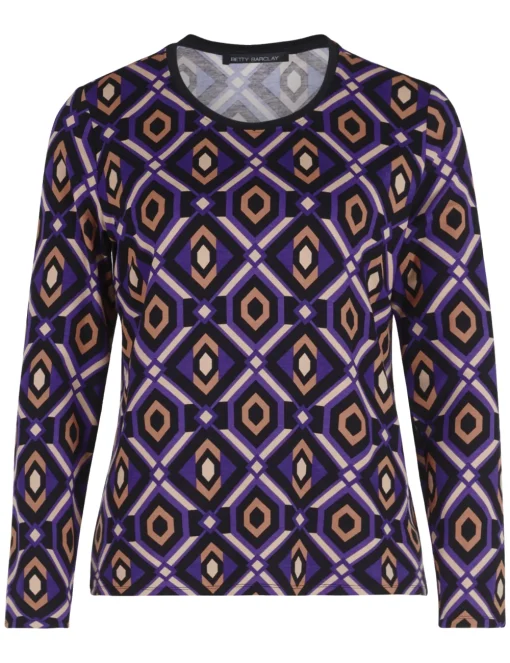 Betty Barclay t-shirts 2194-2814 Paars Discount