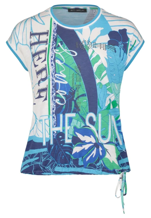 Betty Barclay t-shirts 241-20792186 Donker Blauw Best