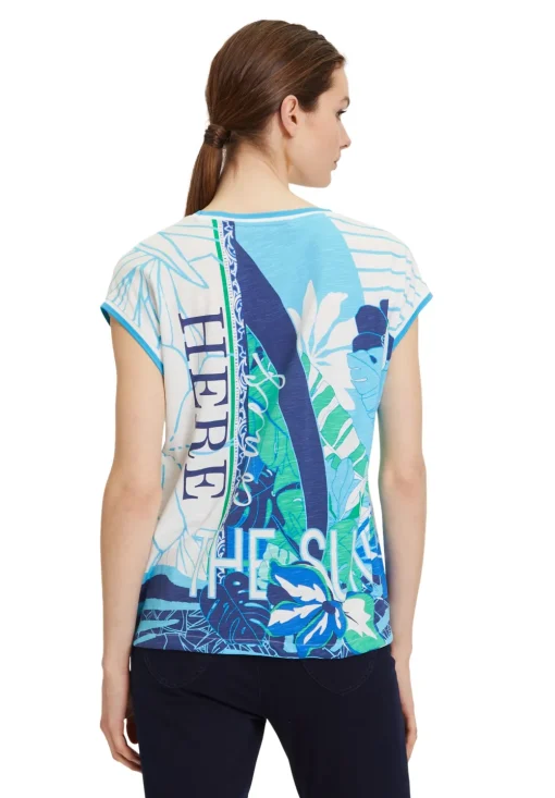 Betty Barclay t-shirts 241-20792186 Donker Blauw Best