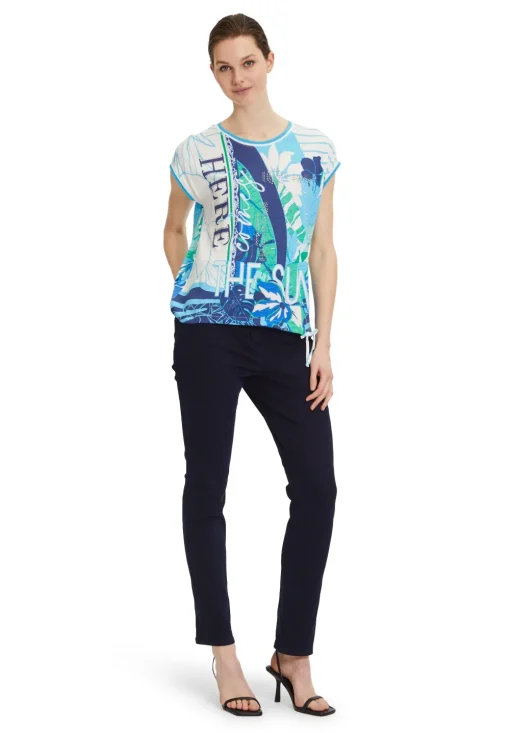 Betty Barclay t-shirts 241-20792186 Donker Blauw Best