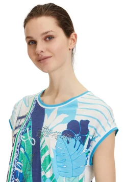 Betty Barclay t-shirts 241-20792186 Donker Blauw Best
