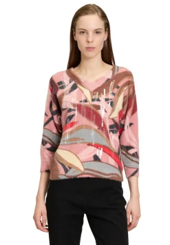 Betty Barclay v-hals trui 5143-2837 Bruin New