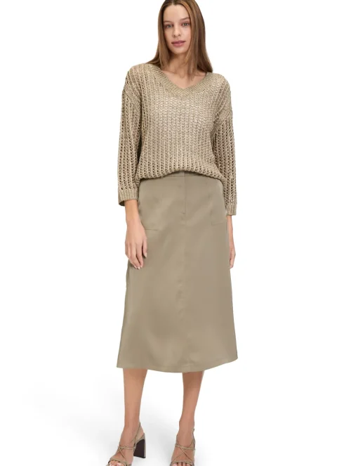 Betty Barclay v-hals trui 251-52361128 Licht Groen Clearance