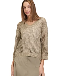 Betty Barclay v-hals trui 251-52361128 Licht Groen Clearance